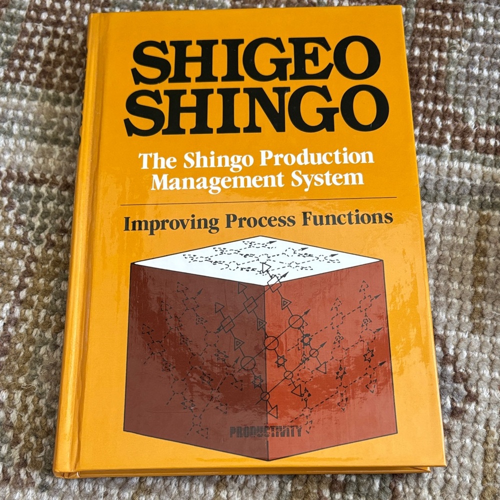Shigeo Shingo Production Management System Book